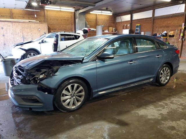 HYUNDAI SONATA SPO 2017 with VIN 5NPE34AF0HH486587 - Photo from auction