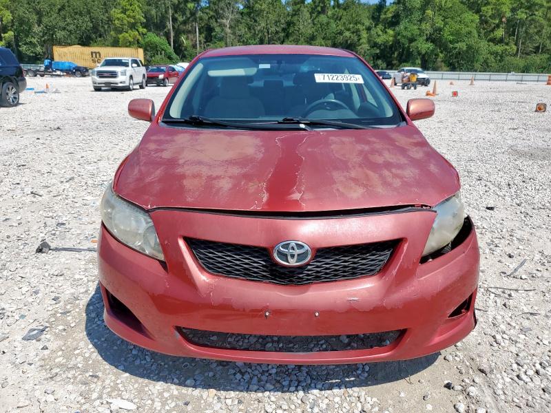Photo 5 from auction – 2009 TOYOTA COROLLA BA with VIN 1NXBU40E49Z100264