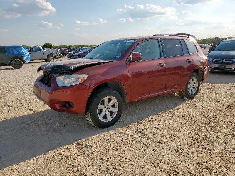 TOYOTA HIGHLANDER 2010 with VIN 5TDZA3EHXAS003622 - Photo from auction