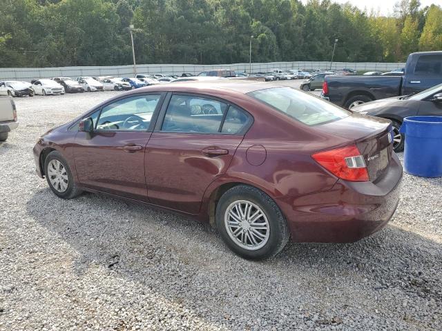 Photo 2 from auction – 2012 HONDA CIVIC LX with VIN 19XFB2F58CE090867