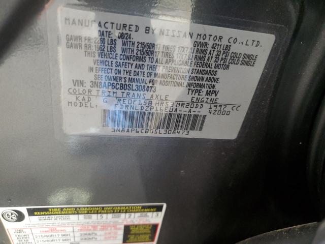 Photo 14 from auction – 2025 NISSAN KICKS SV with VIN 3N8AP6CB0SL308473