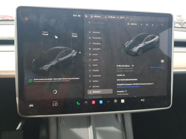 Photo 9 from auction – 2025 TESLA MODEL Y with VIN 7SAYGAEEXSF294894