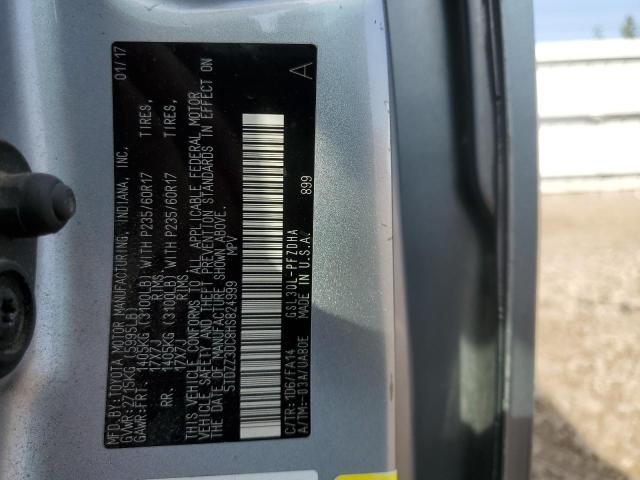 Photo 14 from auction – 2017 TOYOTA SIENNA with VIN 5TDZZ3DC8HS824999