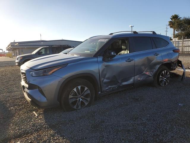 Photo 1 from auction – 2024 TOYOTA HIGHLANDER with VIN 5TDKDRBH9RS552210