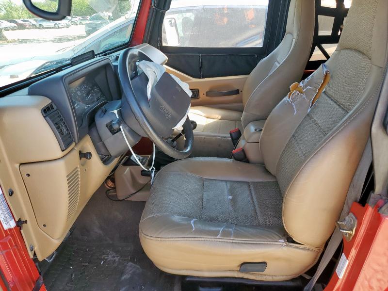 Photo 7 from auction – 2000 JEEP WRANGLER / with VIN 1J4FA29P4YP798115