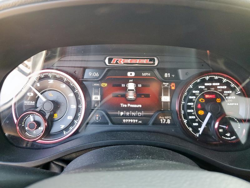 Photo 9 from auction – 2019 DODGE RAM with VIN 1C6SRFLT0KN569841