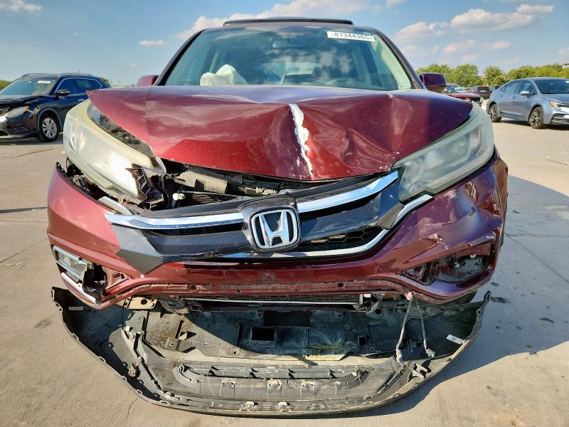 Photo 5 from auction – 2015 HONDA CR-V EX with VIN 2HKRM3H59FH502076