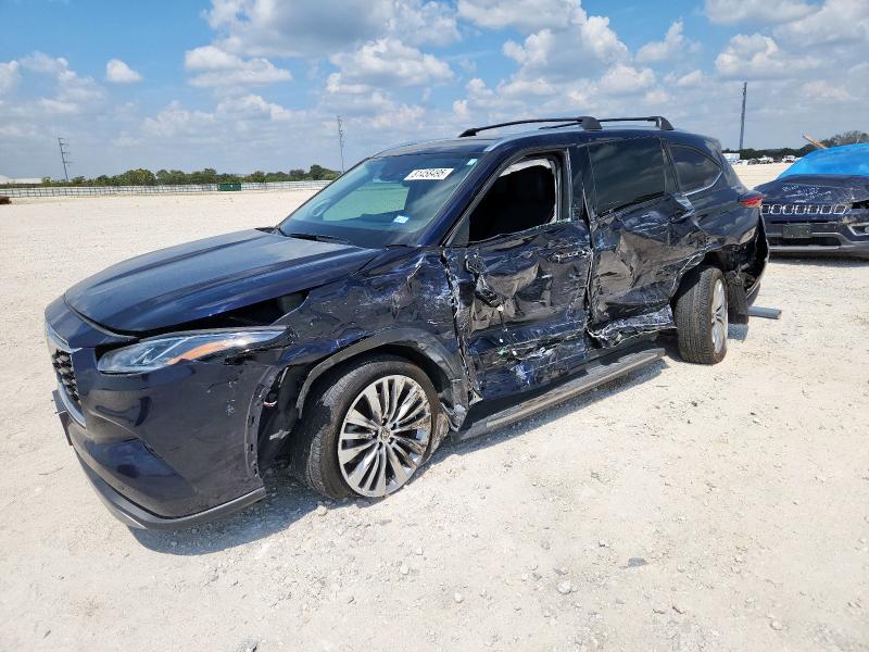 TOYOTA HIGHLANDER 2025 with VIN 5TDKDRBHXSS582855 - Photo from auction