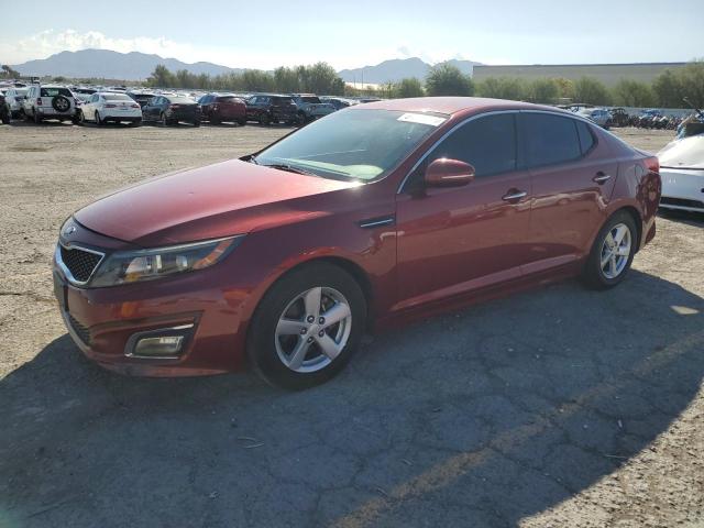 KIA OPTIMA LX 2014 with VIN 5XXGM4A77EG318287 - Photo from auction