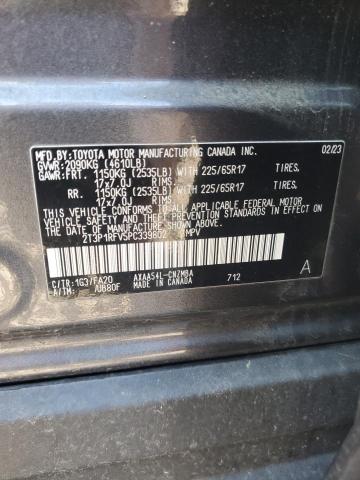 Photo 14 from auction – 2023 TOYOTA RAV4 XLE with VIN 2T3P1RFV5PC339802