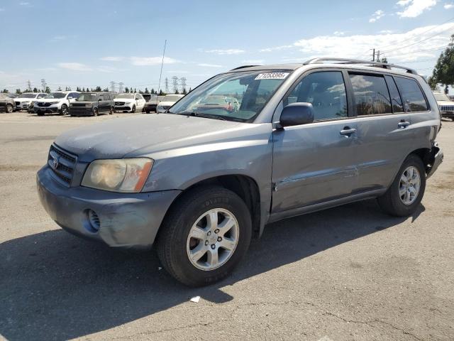 TOYOTA HIGHLANDER 2001 with VIN JTEGF21A510013422 - Photo from auction