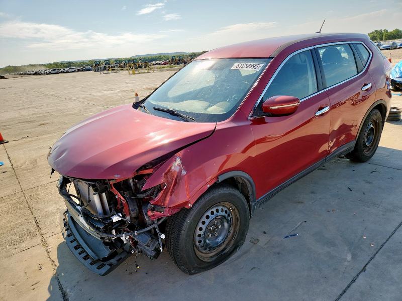 NISSAN ROGUE S 2015 with VIN KNMAT2MT0FP546986 - Photo from auction