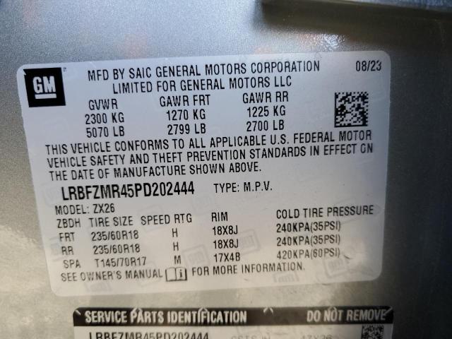 Photo 14 from auction – 2023 BUICK ENVISION PREFERRED with VIN LRBFZMR45PD202444