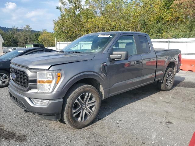 FORD F150 SUPER 2021 with VIN 1FTEX1EP8MFA67123 - Photo from auction