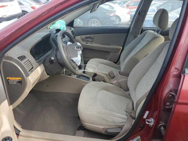 Photo 7 from auction – 2008 KIA SPECTRA EX with VIN KNAFE121185514183