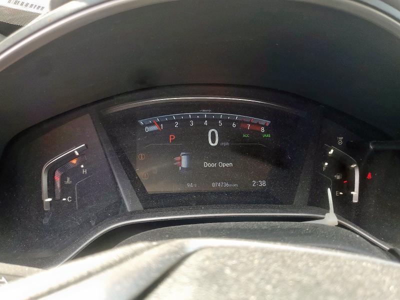 Photo 9 from auction – 2018 HONDA CR-V EX with VIN 5J6RW1H56JA008153
