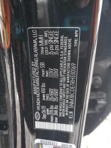 Photo 14 from auction – 2024 HYUNDAI TUCSON SEL with VIN 5NMJBCDE7RH330169