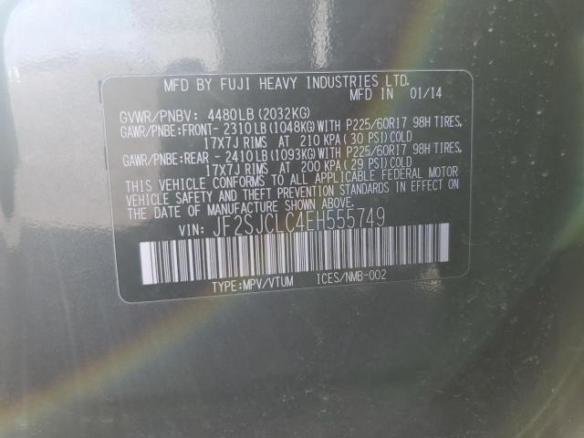 Photo 14 from auction – 2014 SUBARU FORESTER 2 with VIN JF2SJCLC4EH555749