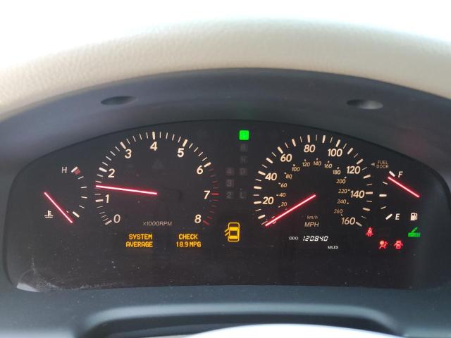 Photo 9 from auction – 2001 LEXUS LS 430 with VIN JTHBN30F410001507