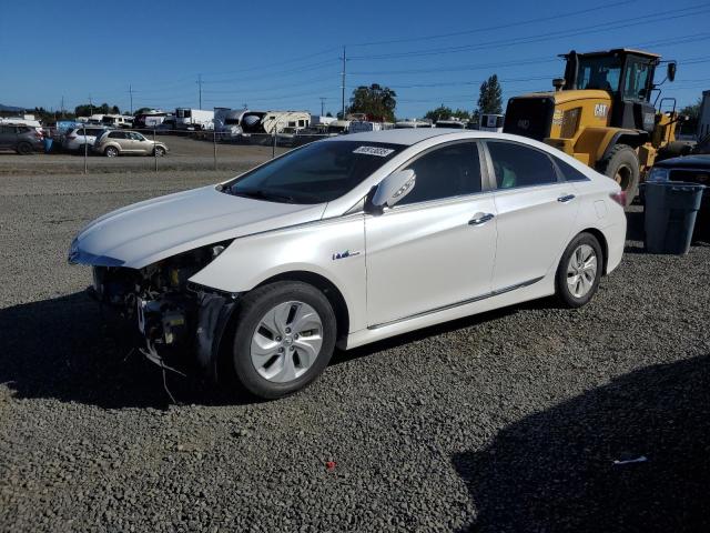 HYUNDAI SONATA HYB 2014 with VIN KMHEC4A49EA116705 - Photo from auction