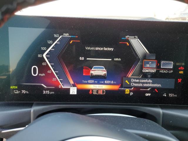 Photo 9 from auction – 2023 BMW I4 M50 with VIN WBY33AW04PFP87980