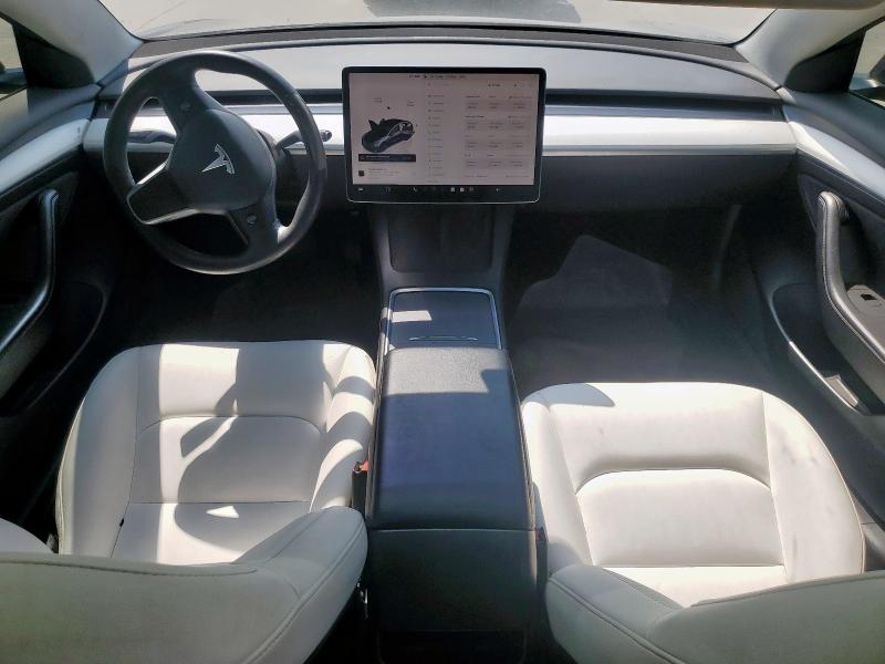 Photo 8 from auction – 2022 TESLA MODEL 3 with VIN 5YJ3E1EA5NF309557