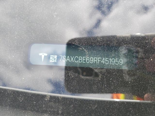 Photo 14 from auction – 2024 TESLA MODEL X with VIN 7SAXCBE69RF451959