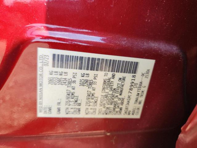 Photo 14 from auction – 2023 NISSAN ROGUE S with VIN 5N1BT3AA1PC789918