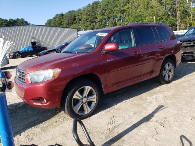 TOYOTA HIGHLANDER 2008 with VIN JTEES43A382106255 - Photo from auction