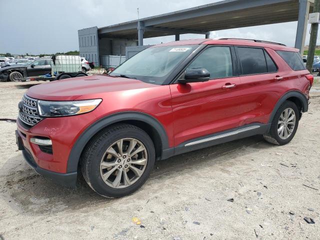 FORD EXPLORER L 2021 with VIN 1FMSK7FH2MGB45820 - Photo from auction