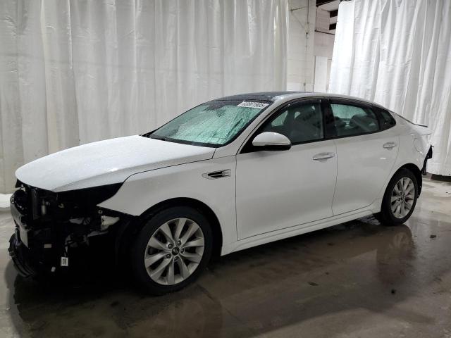 KIA OPTIMA EX 2018 with VIN 5XXGU4L31JG206976 - Photo from auction
