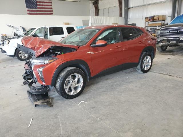 CHEVROLET TRAX LS 2024 with VIN KL77LFE28RC163829 - Photo from auction
