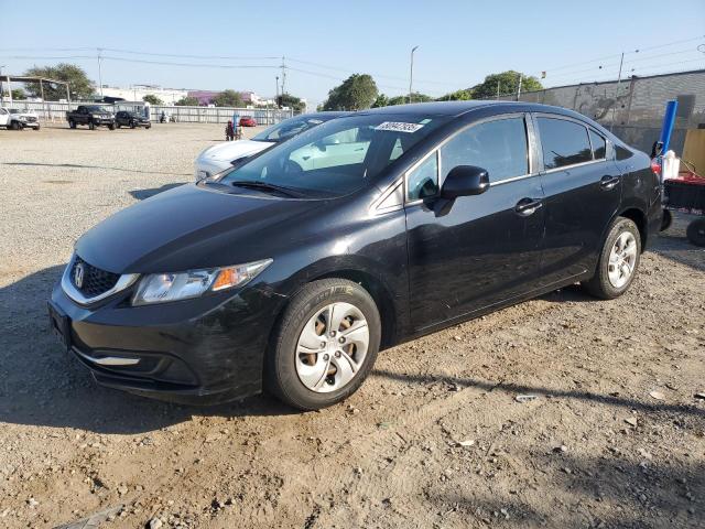 Photo 1 from auction – 2013 HONDA CIVIC LX with VIN 19XFB2F52DE238450