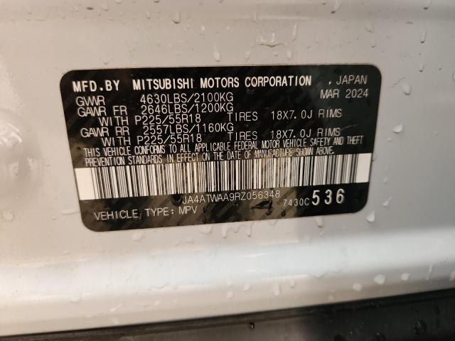 Photo 14 from auction – 2024 MITSUBISHI ECLIPSE CR with VIN JA4ATWAA9RZ056348