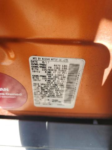 Photo 14 from auction – 2017 NISSAN ROGUE S with VIN JN8AT2MVXHW275529