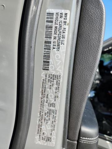 Photo 14 from auction – 2024 DODGE DURANGO PU with VIN 1C4RDJFG3RC249751