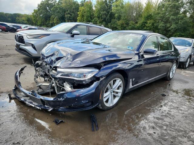 BMW 750 XI 2016 with VIN WBA7F2C55GG421145 - Photo from auction