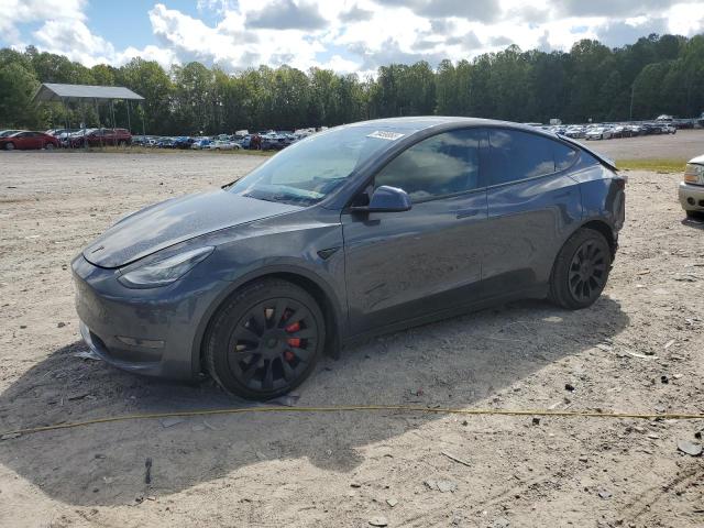 TESLA MODEL Y 2021 مع رقم تعريف المركبة 5YJYGDEEXMF084300 - صورة من المزاد