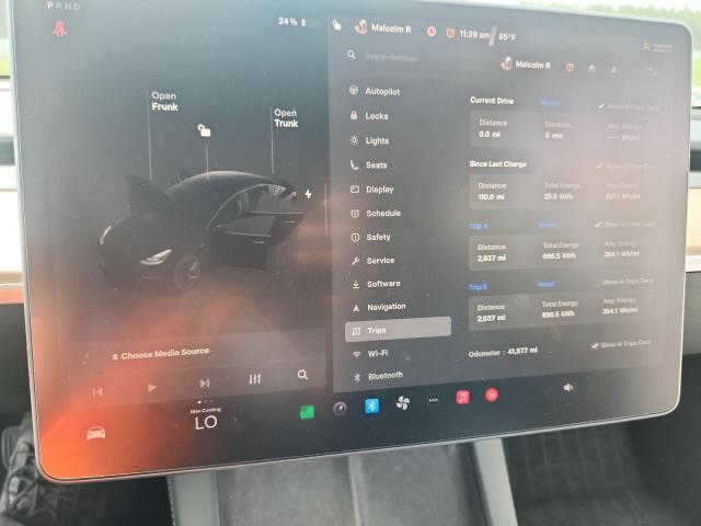 Photo 9 from auction – 2023 TESLA MODEL 3 with VIN 5YJ3E1EA3PF457225