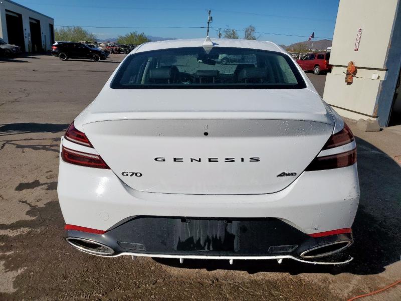 Photo 6 from auction – 2025 GENESIS G70 BASE with VIN KMTG34SC2SU148216