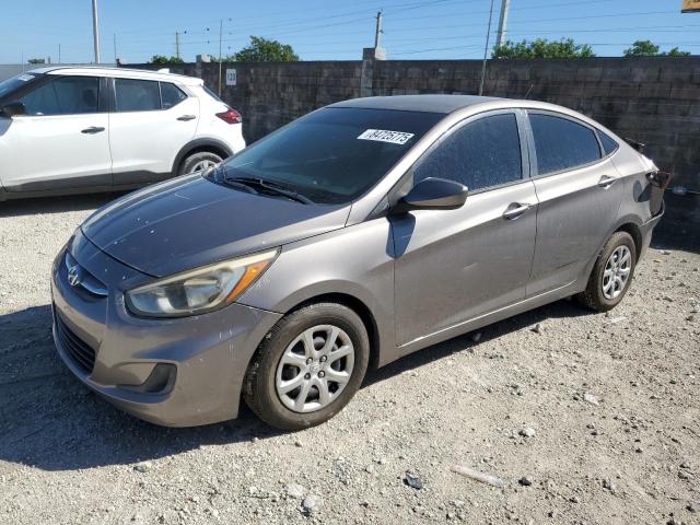 HYUNDAI ACCENT SE 2017 with VIN KMHCT4AE7HU378855 - Photo from auction