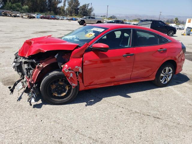 HONDA CIVIC LX 2018 with VIN 2HGFC2F56JH609897 - Photo from auction