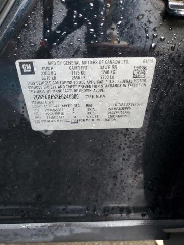 Photo 14 from auction – 2014 GMC TERRAIN SL with VIN 2GKFLXEK3E6240800