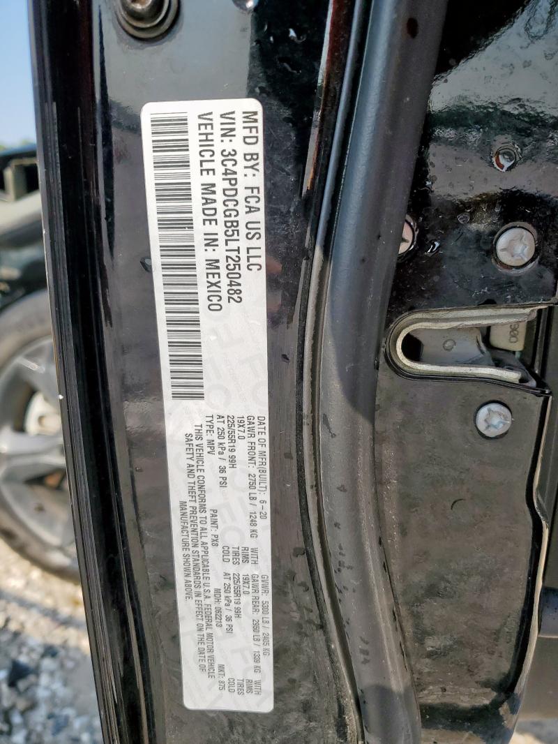 Photo 14 from auction – 2020 DODGE JOURNEY CR with VIN 3C4PDCGB5LT250482