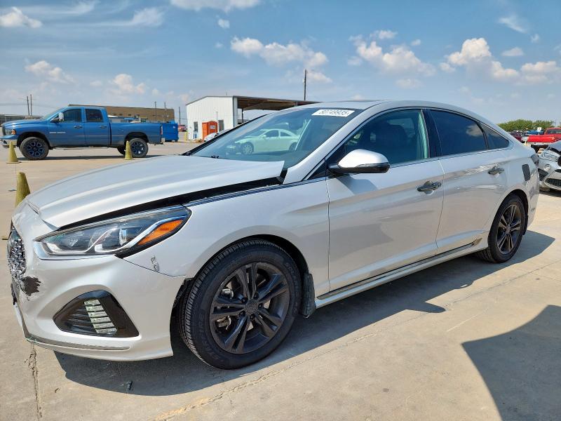 HYUNDAI SONATA 2019 with VIN 5NPE34AF5KH768862 - Photo from auction