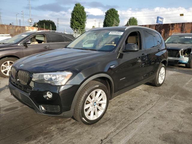 BMW X3 SDRIVE2 2017 with VIN 5UXWZ7C38H0V87752 - Photo from auction