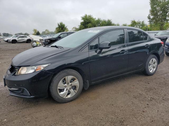 Photo 1 from auction – 2013 HONDA CIVIC LX with VIN 2HGFB2F41DH016365