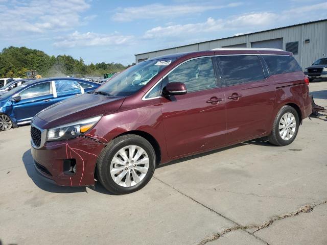 KIA SEDONA EX 2016 with VIN KNDMC5C13G6140657 - Photo from auction