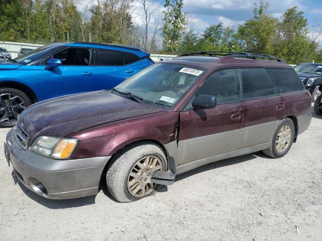 SUBARU LEGACY OUT 2001 with VIN 4S3BH896X17649918 - Photo from auction