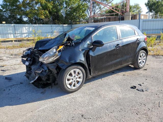 KIA RIO LX 2013 with VIN KNADM5A37D6301666 - Photo from auction